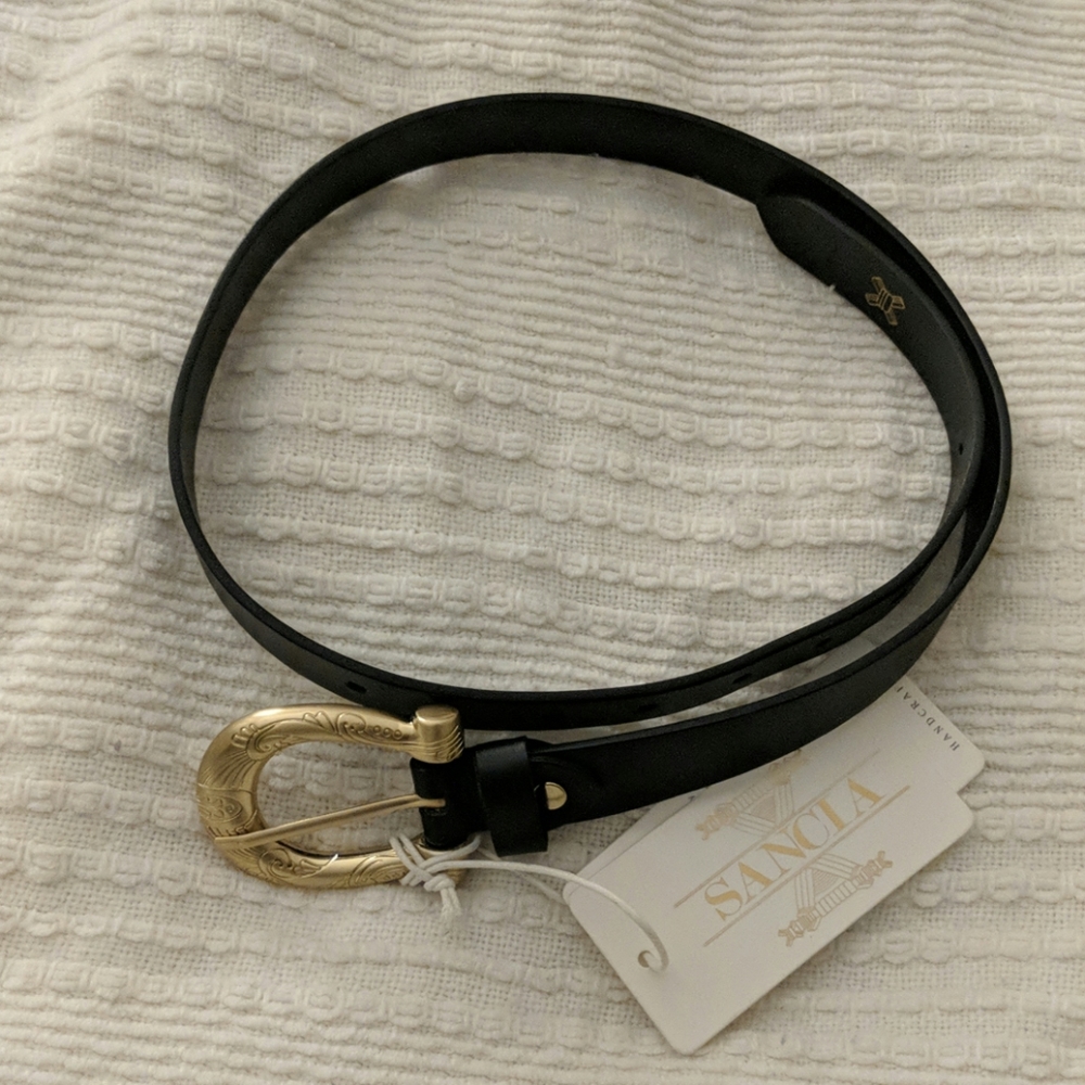 Sancia Sophia belt in black